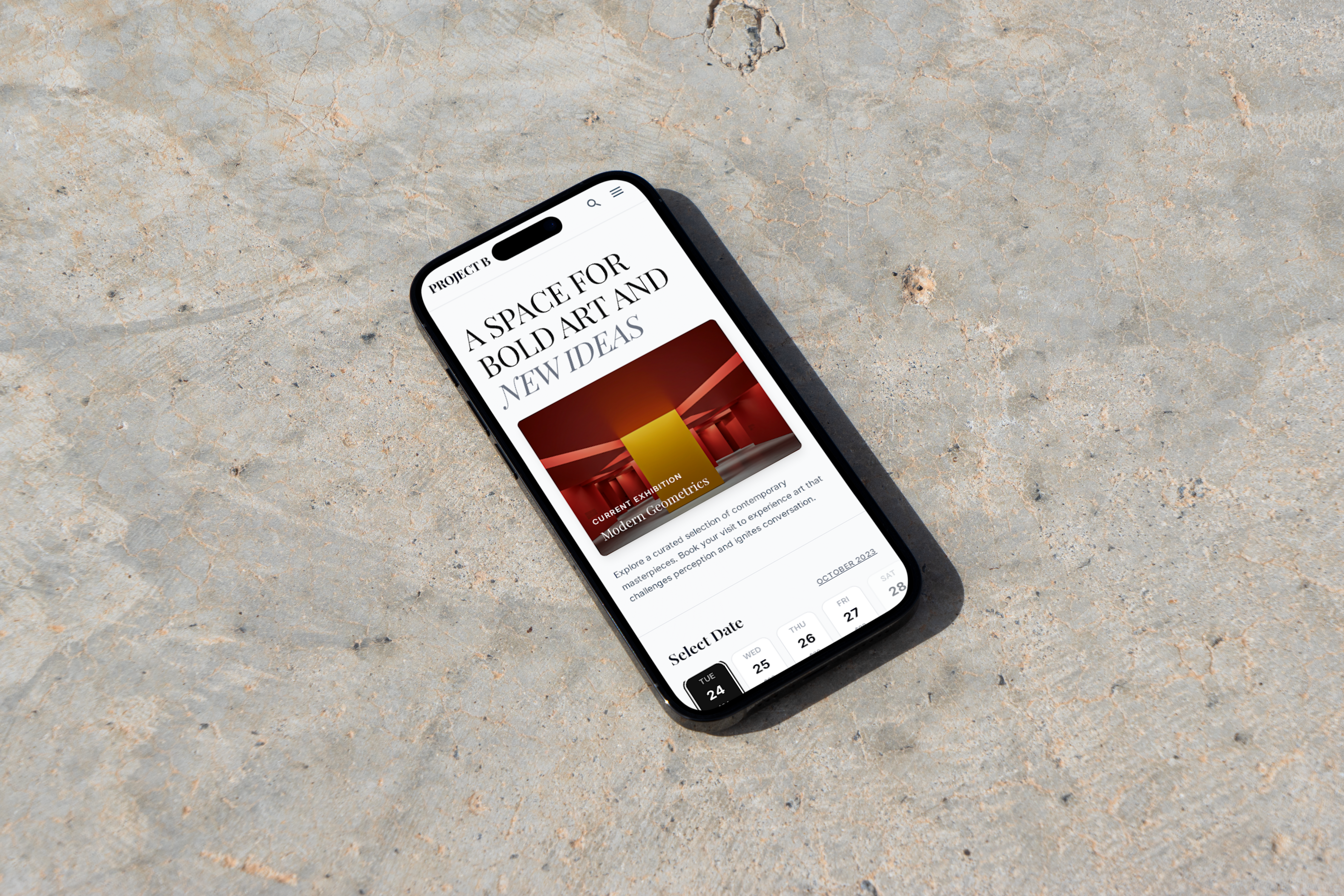 Museum Booking UI